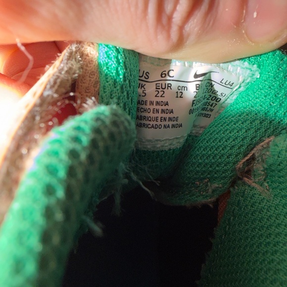 Nike Kids Tan High Rise Shoes - Picture 5 of 5